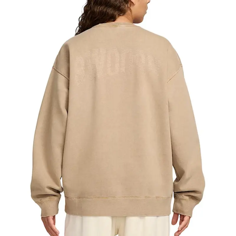 Nike Solo Swoosh Sweatshirt Men's Apricot Tea Brown-1