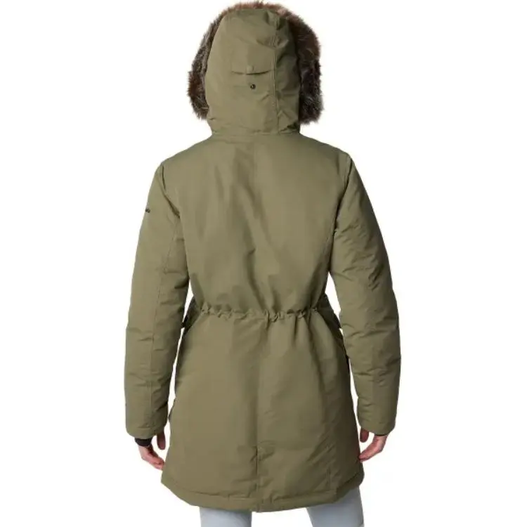 Columbia Parka Coats Women's Olive Green-1