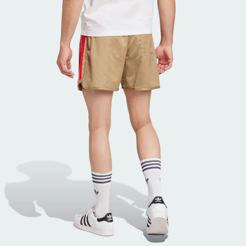 Adidas Originals DAVID BECKHAM 3 STRIPES SHORTS Soccer Bottom Men's Hemp-2