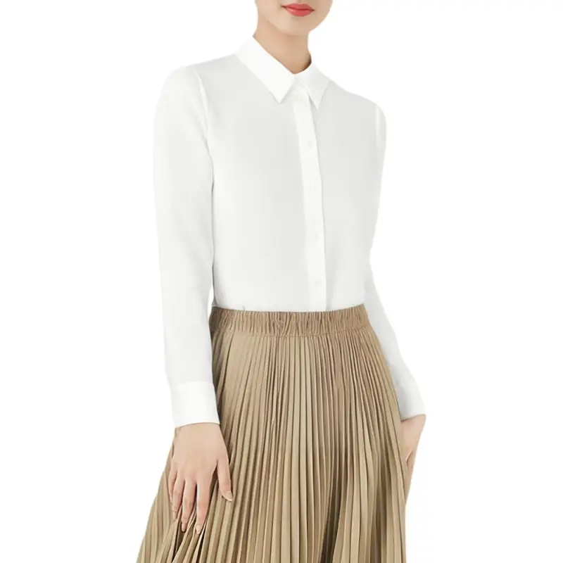 TOM FORD Straight Hem Satin Shirt-2