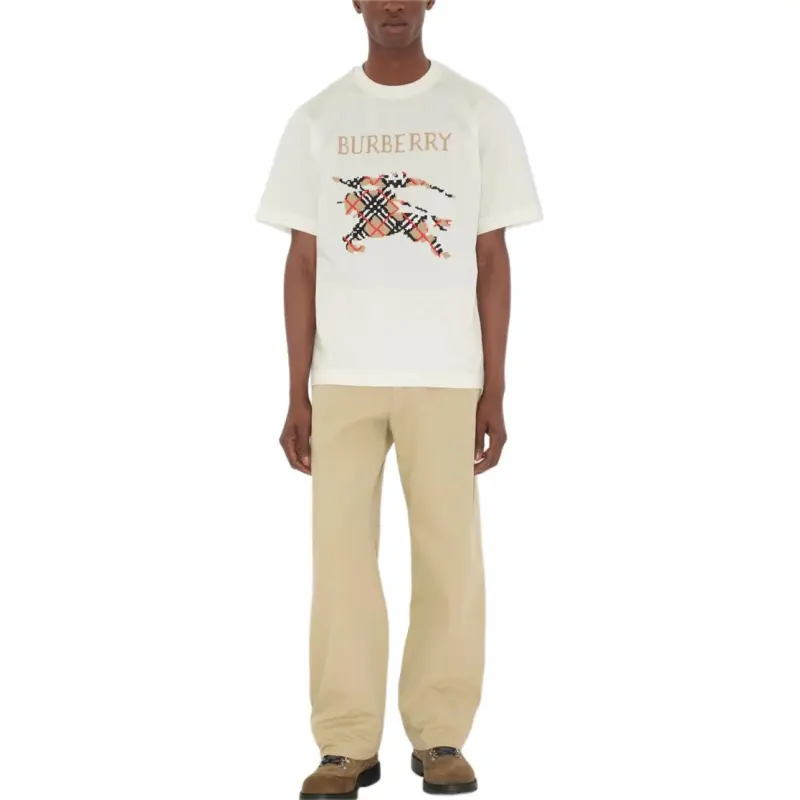 Burberry Cross stitch EKD​ T shirt-1