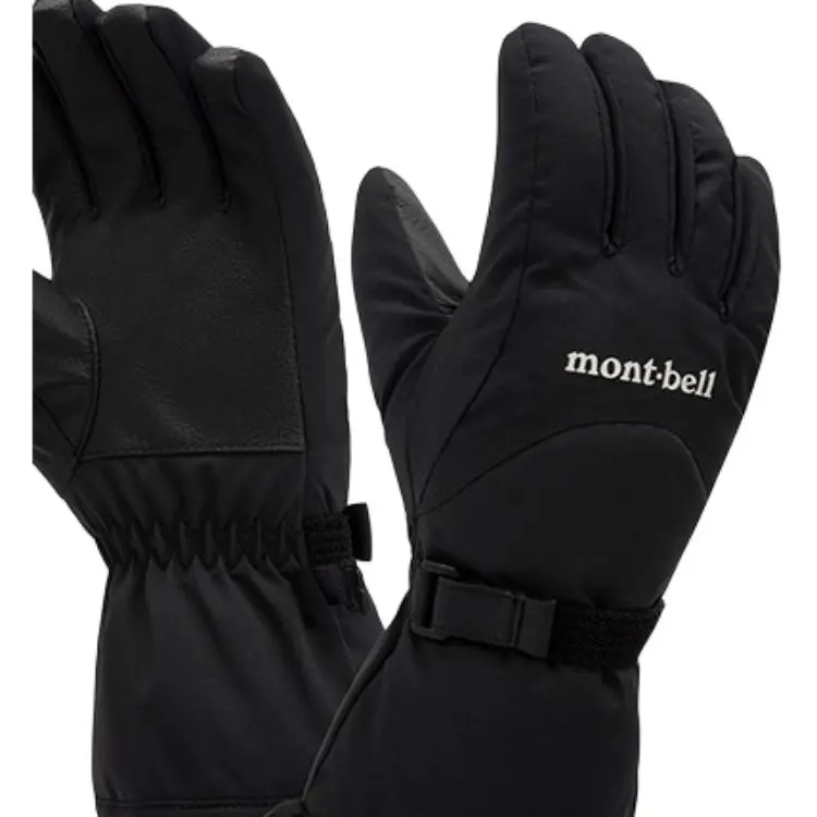 MONTBELL Ski Gloves Insulated For Cold Weather Gloves Kids'-4