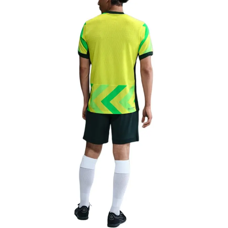 Nike Dri FIT ADV Soccer Jerseys Men's Light Voltage Yellow/Professional Green-3