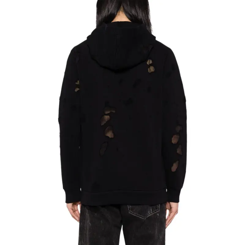 Givenchy Logo print Distressed Hoodies-2