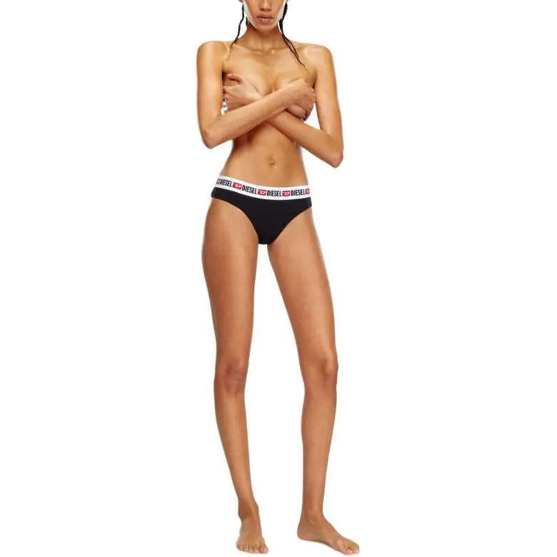 DIESEL Ufst Stars Threepack Logo Waistband Briefs-1
