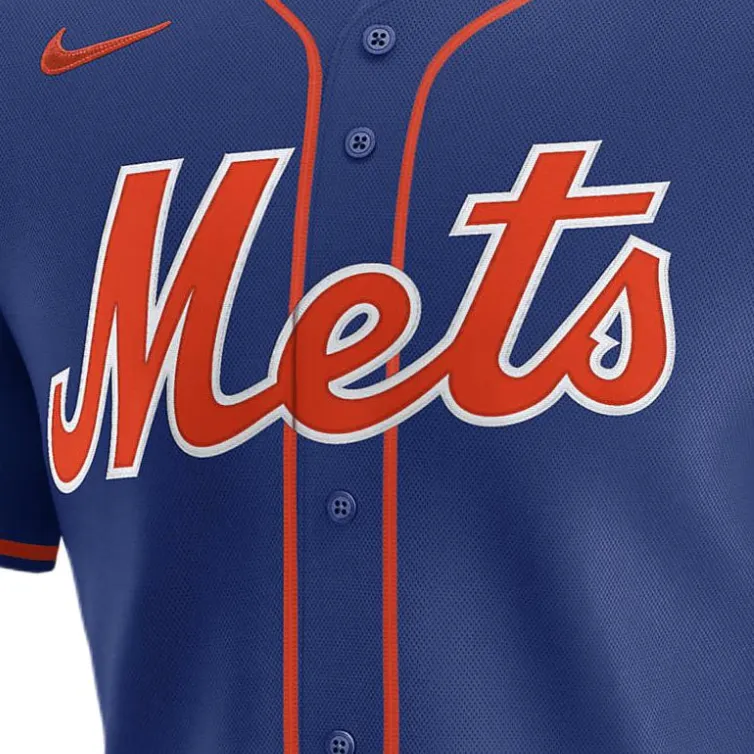 Nike Dri-FIT ADVNew York Mets Baseball Jacket Men's Blue-2