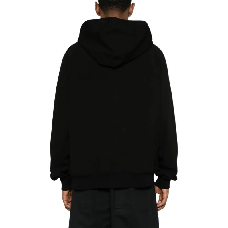RICK OWENS Zip Up Windbreak Hoodie-4
