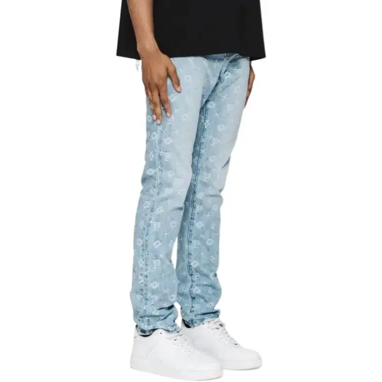 PURPLE BRAND Monogram Jeans-2