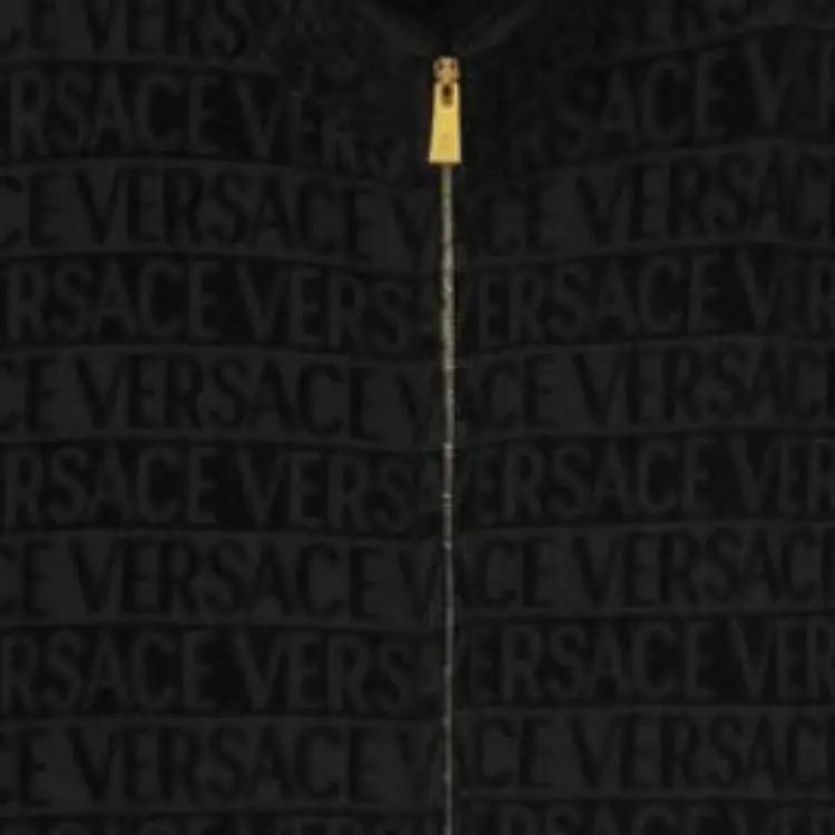 VERSACE Long Sleeved Zip Up Sweatshirt-6
