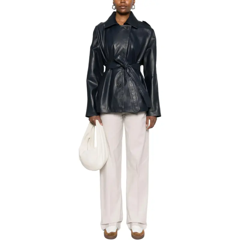 Iceberg Leather Jacket-1