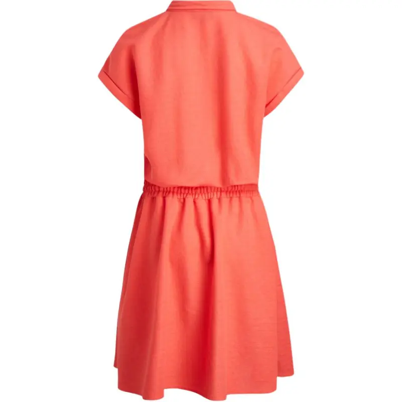 EMPORIO ARMANI Short Sleeved Dress Women's Red-1