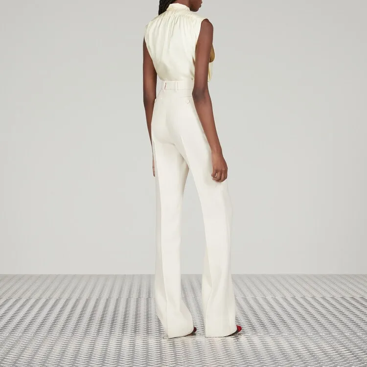 GUCCI Crepe Trousers-3