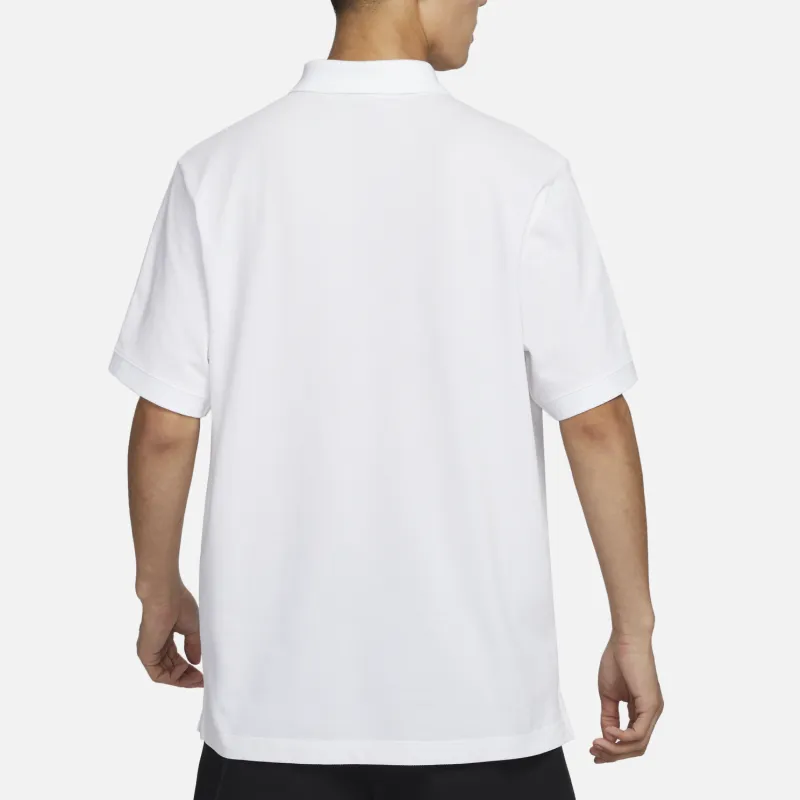 Nike Polo Shirts Men White-3