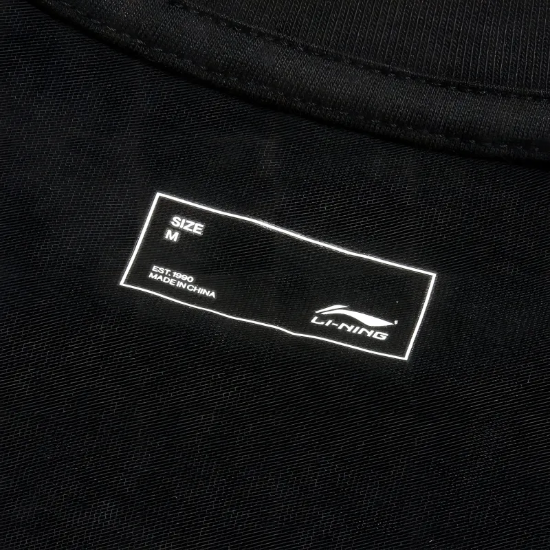LiNing Sports Trend Series T Shirt Men's Black-7
