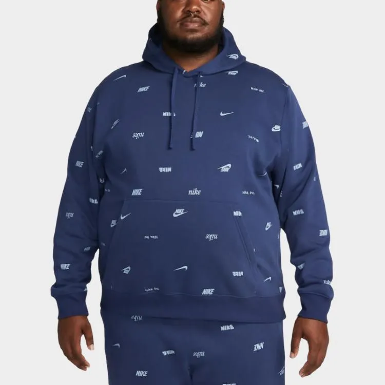Nike Sweatshirts Men Marine Blue-3