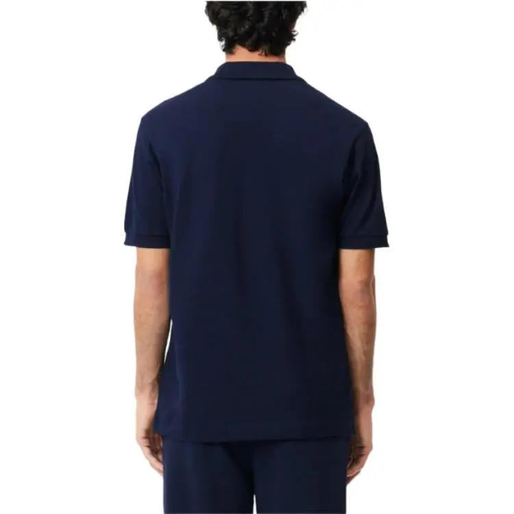 LACOSTE Slogan embroidered Polo Shirt-3
