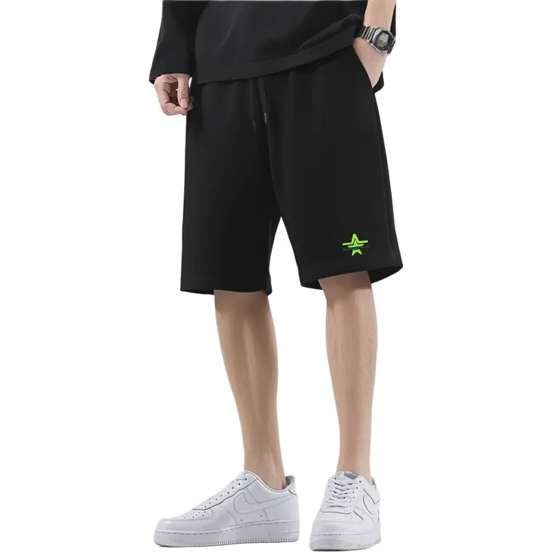 PENTAGONAL HEART Casual Shorts Unisex-3