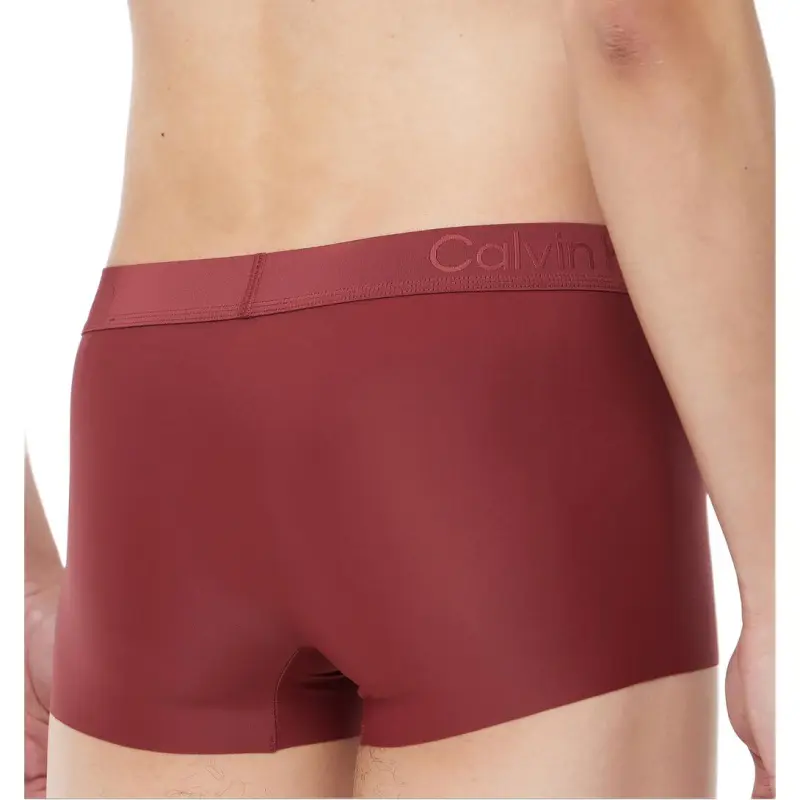CALVIN KLEIN Underpants Men's 1 Pack Burgundy-3