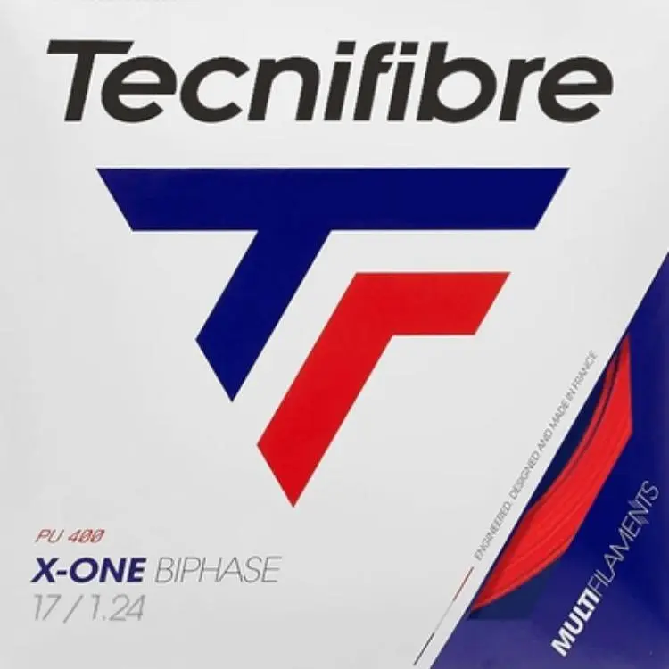 TECNIFIBRE Tennis Racket Strings Nylon, Polyurethane Unisex 12m Natural-1