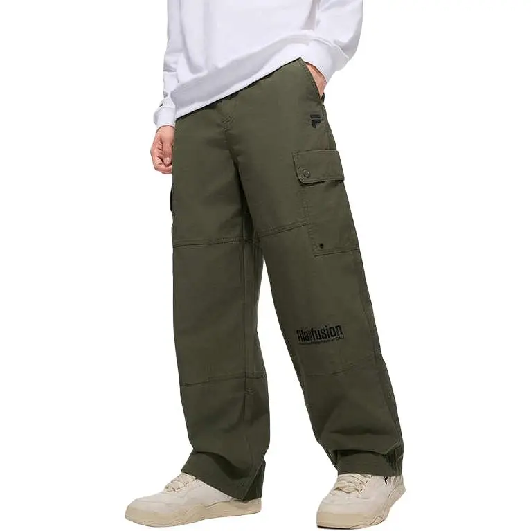 FILA FUSION Casual Pants Men's Crab Shell Gray-2