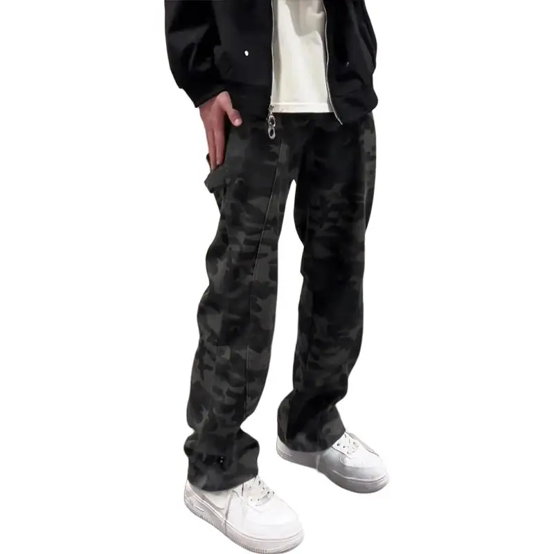 KVIV Jeans Men Camouflage -1