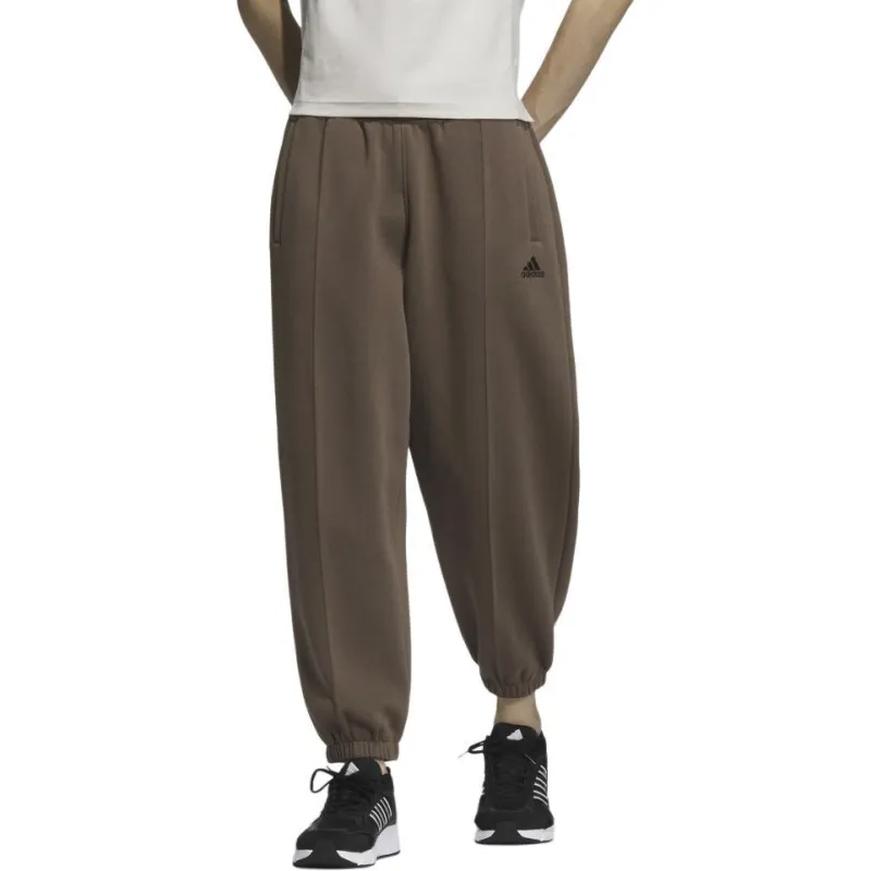 Adidas Knitted Sports Pants Unisex Stratum Dark Earthy Brown-4