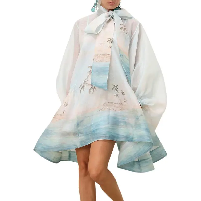 Zimmermann Illuminate Billow Mini Dress-3
