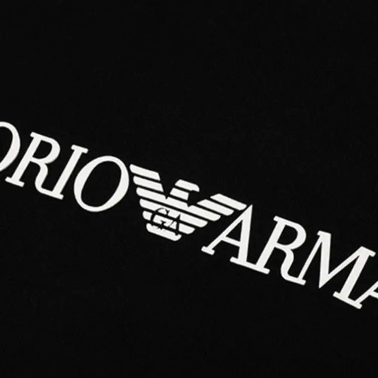 EMPORIO ARMANI Logo Printed Crewneck Sweatshirt-10