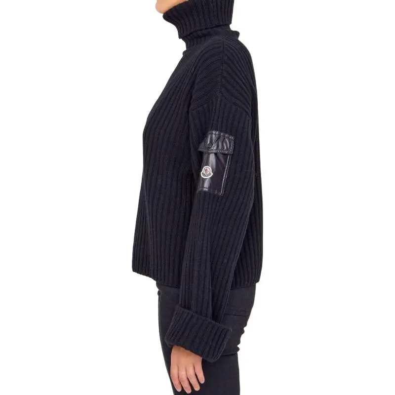Moncler Cashmere Sweaters Women's Black-6