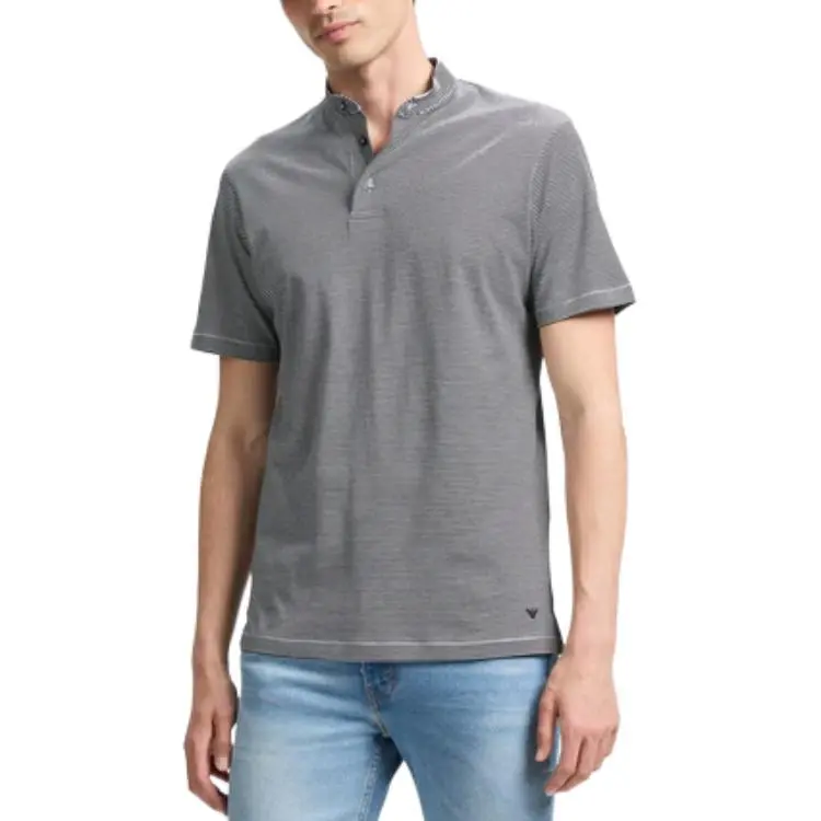 EMPORIO ARMANI Polo Shirt Men's Gray White-1