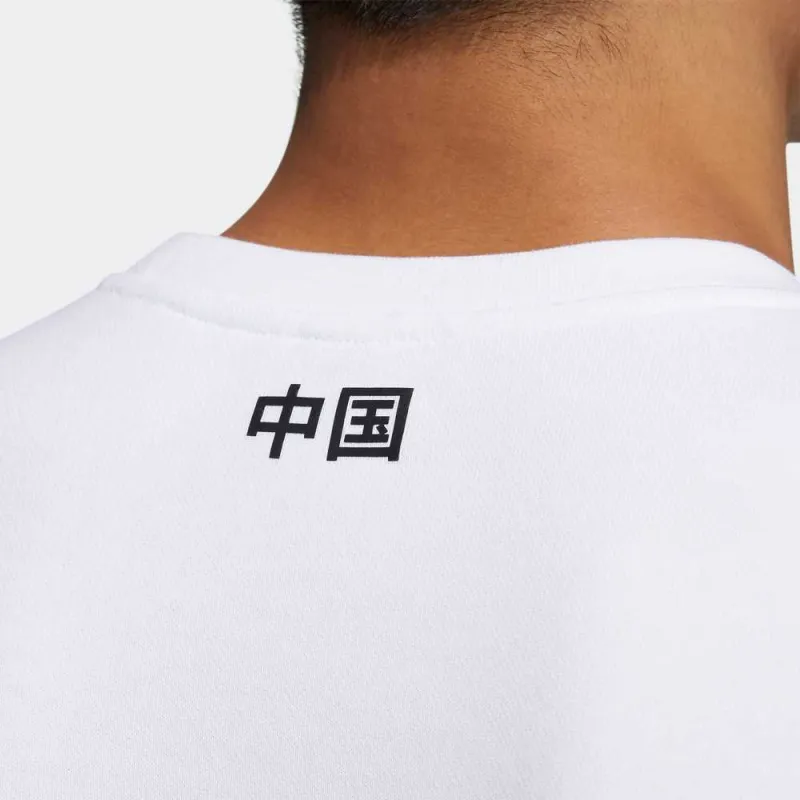 Adidas Sweatshirts Men White-5