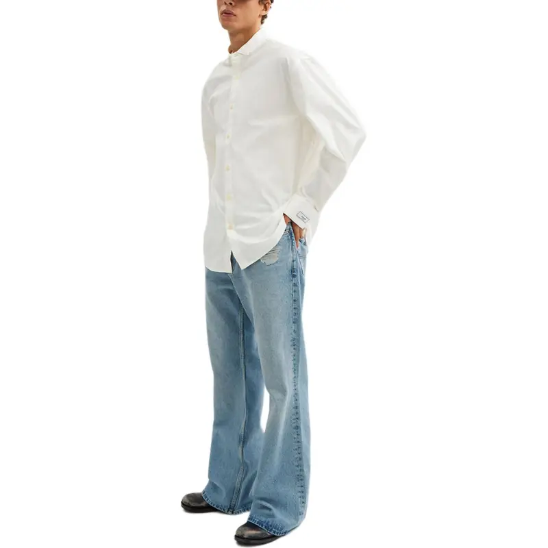 COACH Shirts Men Ivory White-1