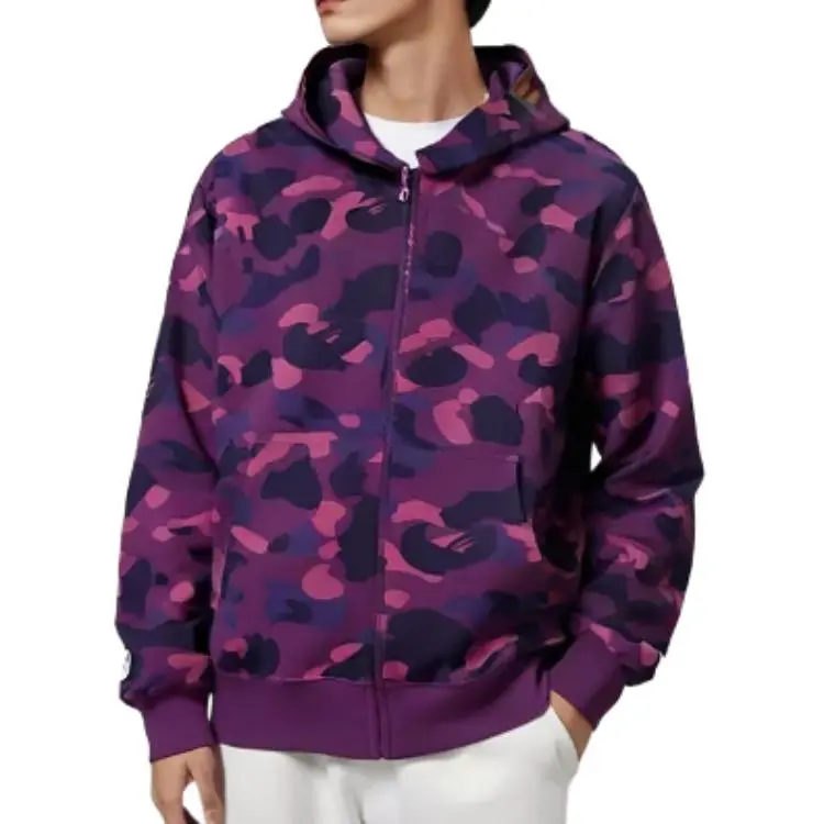 Bape Color Camo Shark Full Zip Hoodie FW21-2