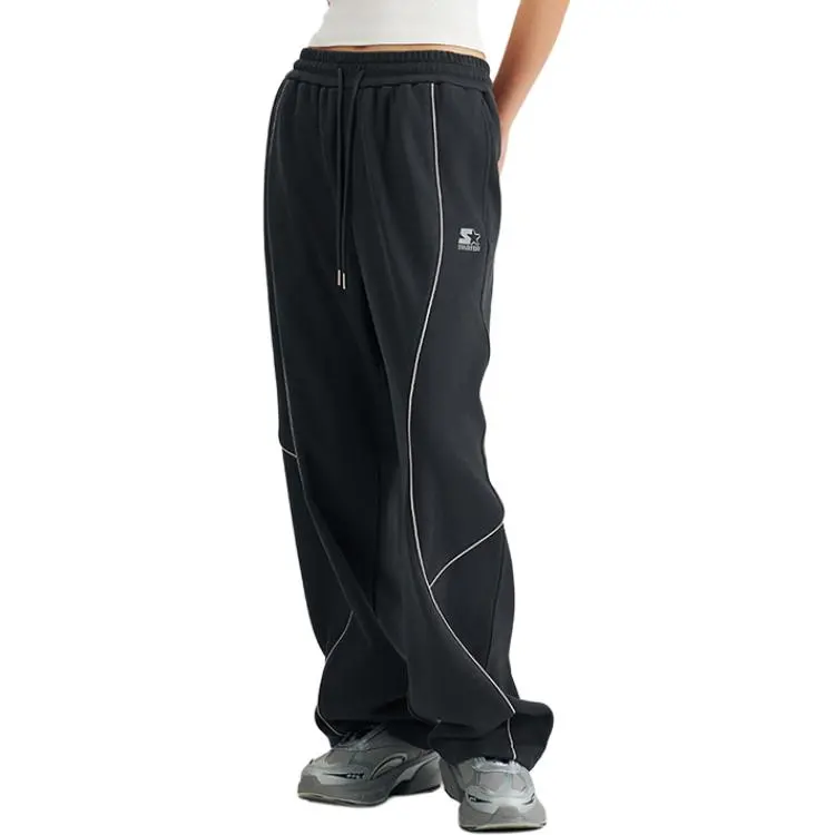 STARTER Knitted Sports Pants Unisex Dark Gray-3
