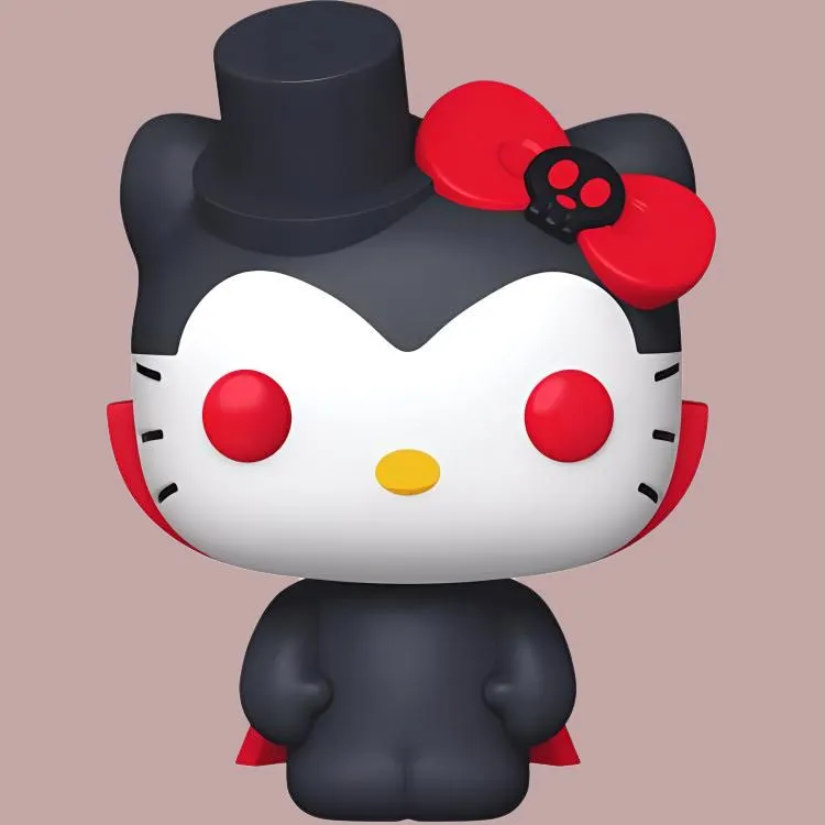 Funko Hello Kitty As Dracula Chibi Figures-1