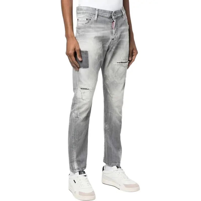 DSQUARED 2 Distressed Slim Jeans-2