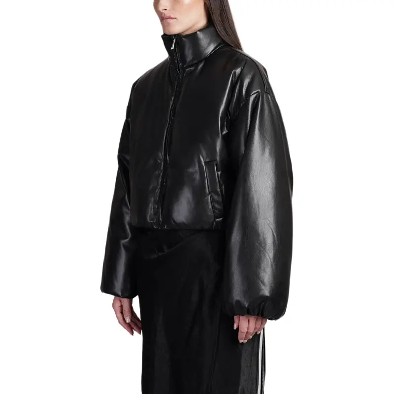 NANUSHKA Lilima Cropped Puffer Jacket-2