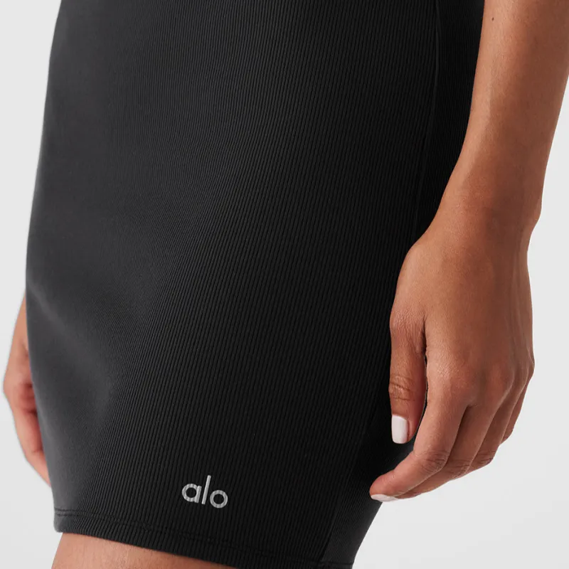Alo Yoga Slip Dress Women's Black-3
