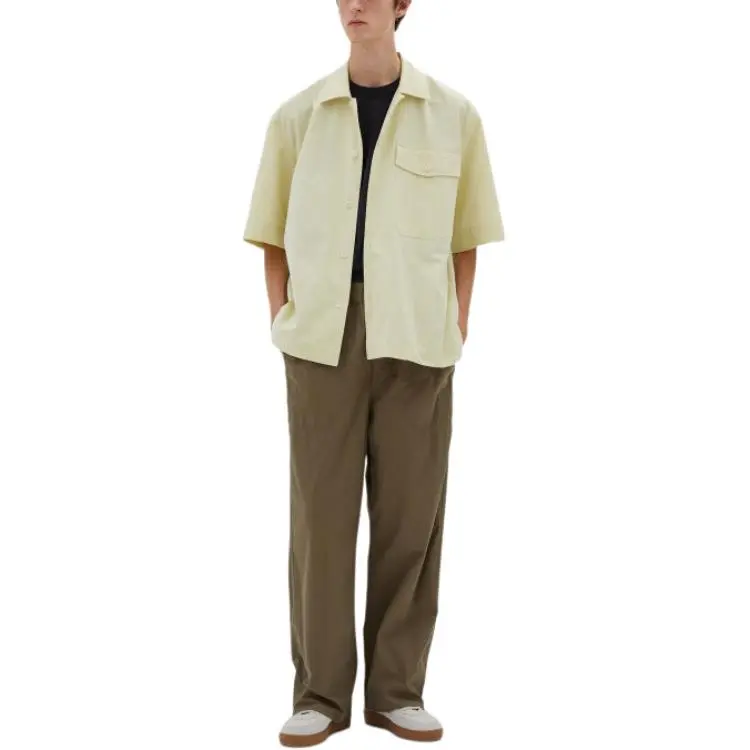 MARGARETHOWELL Short Sleeved Oversized Shirt-2