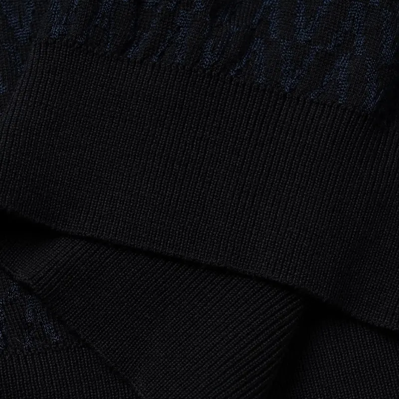 Valentino Sweaters Men Blue Black-8