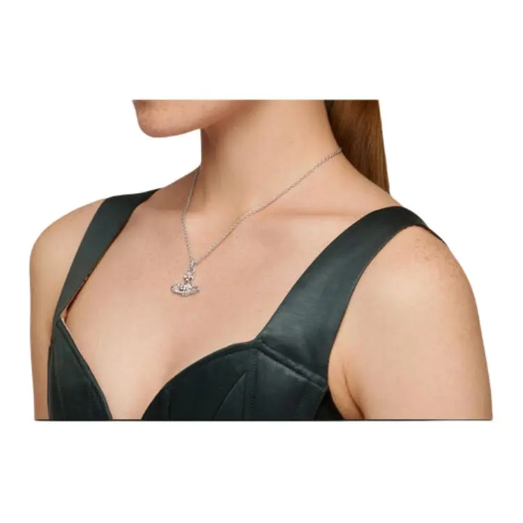 Vivienne Westwood Brass Necklaces Women's Rhodium-4