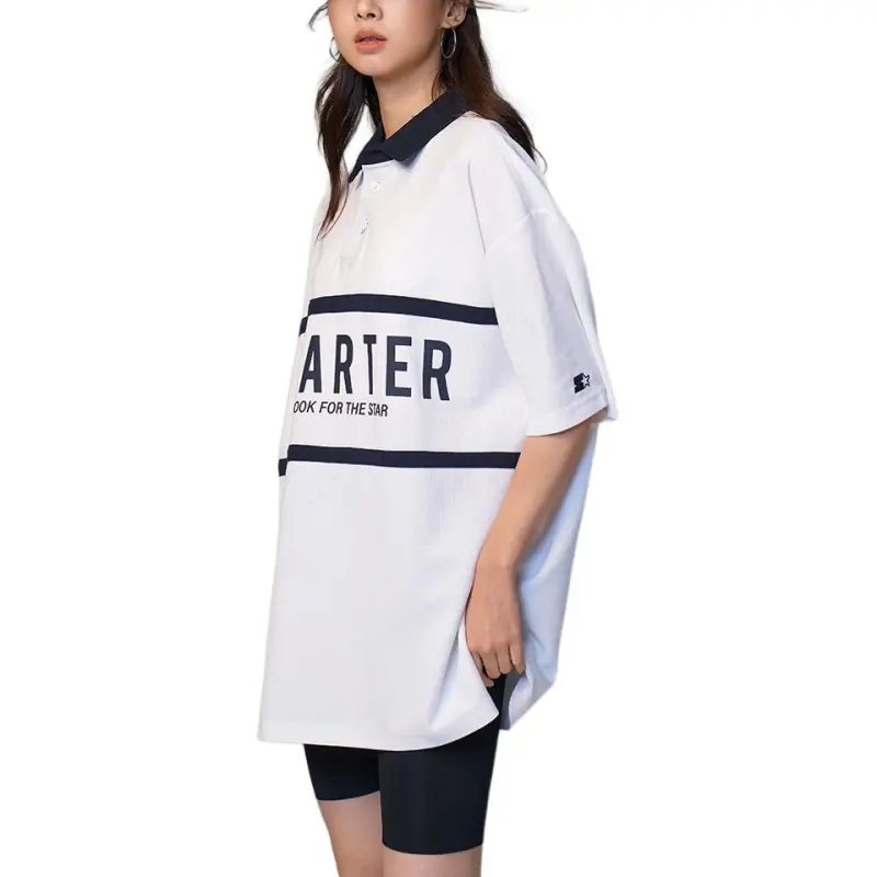 STARTER Polo Shirt Unisex Birch White-3