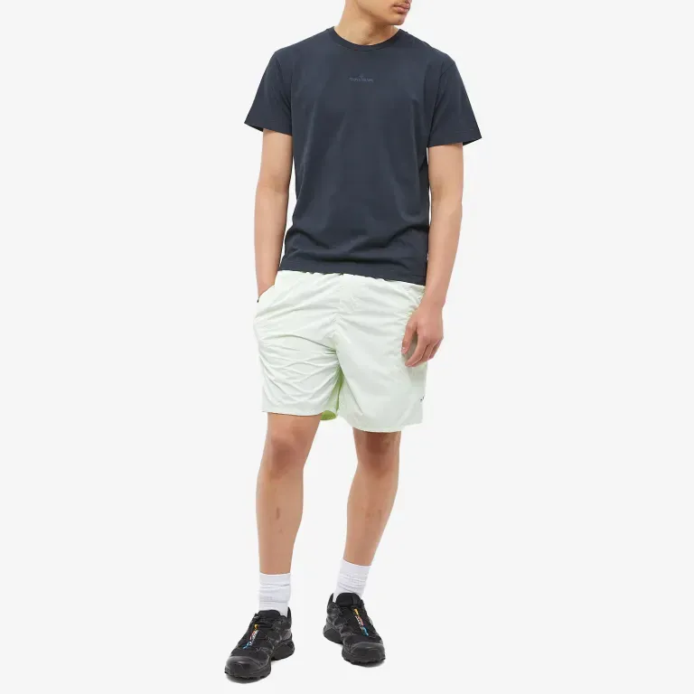 STONE ISLAND Logo-print Track Shorts-2