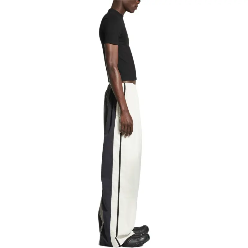 Balenciaga Casual Pants Loose Fit Men's Multicolor-4