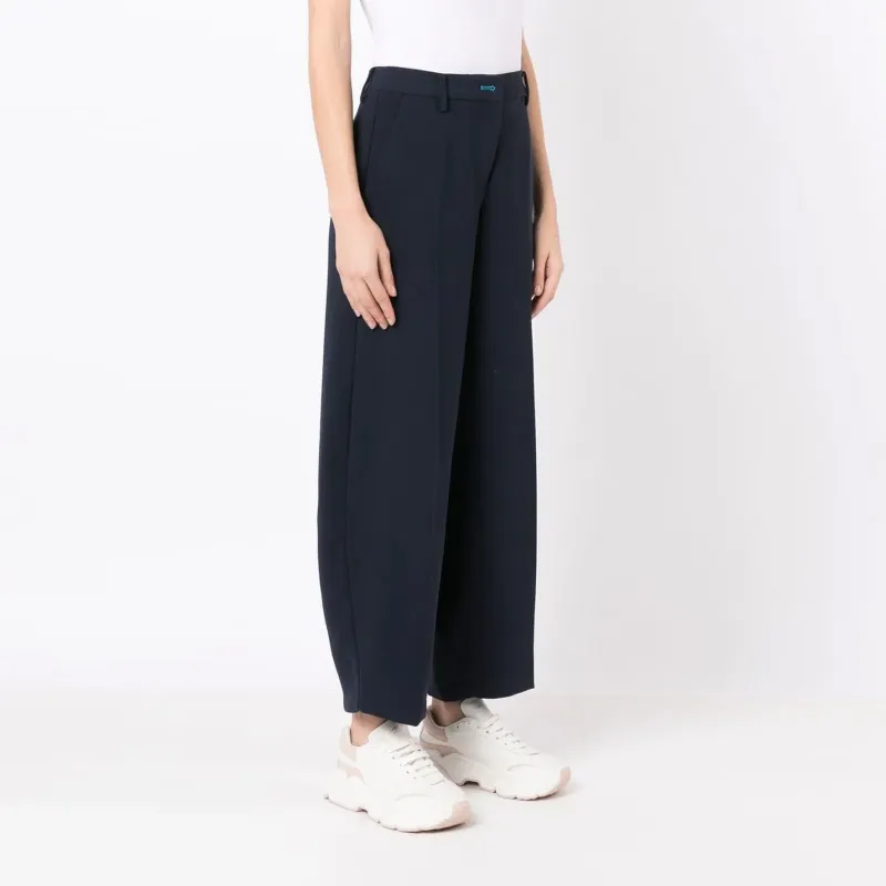ARMANI EXCHANGE Knitted Sweatpants Women's Marine Blue-3