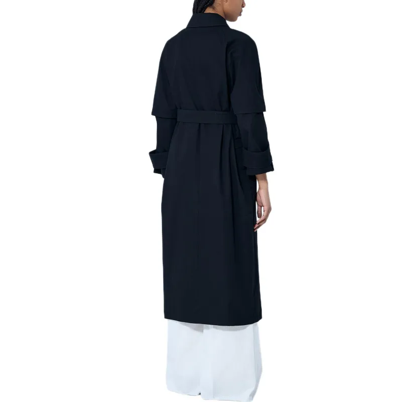 MaxMara Trench Coat Women's Black-2