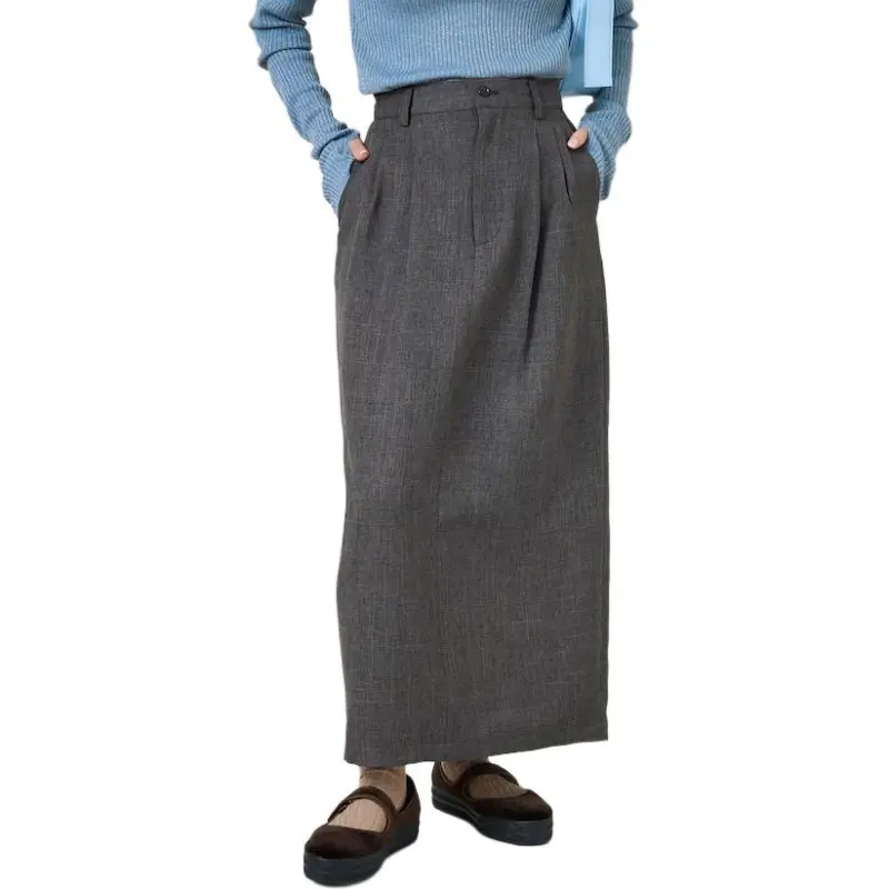 FREAK'S STORE Casual Long Skirt Women's Brown-1