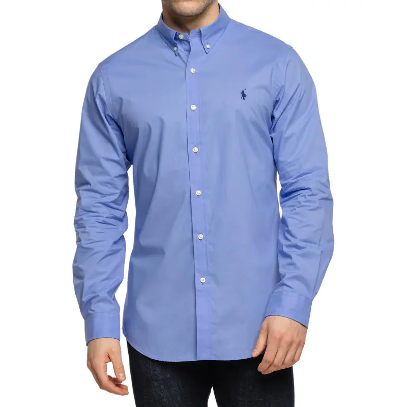 Polo Ralph Lauren Logo embroidered Long Sleeve Shirt-3