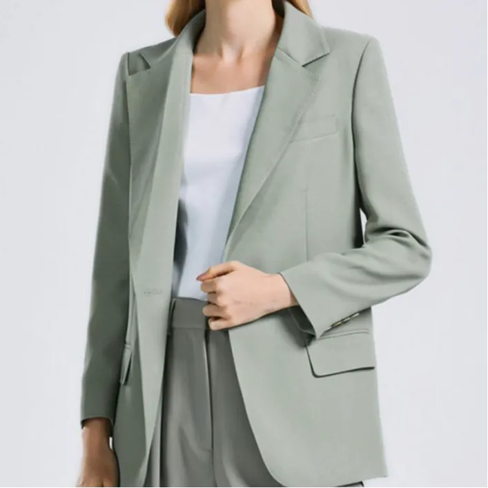 NINE WEST Business Suit Women's Light Green-2