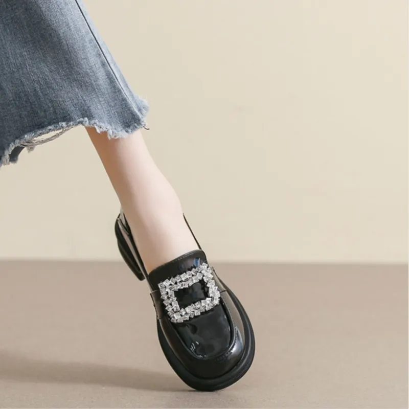 Than Than Me Loafers Women's Black-1